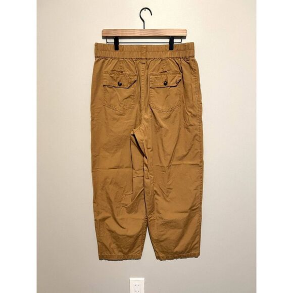 Madewell Cotton Ripstop Pull-On Straight Cargo Pants Women's Size Large - Picture 5 of 11